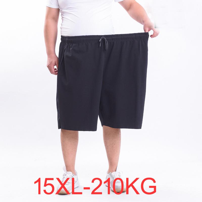 

Men's Shorts Summer Tide Sports Thin Men's Plus Size Loose Casual Five-point Pants Man Big 10XL 14XL 15XL Workout 210KGMen's, Gray