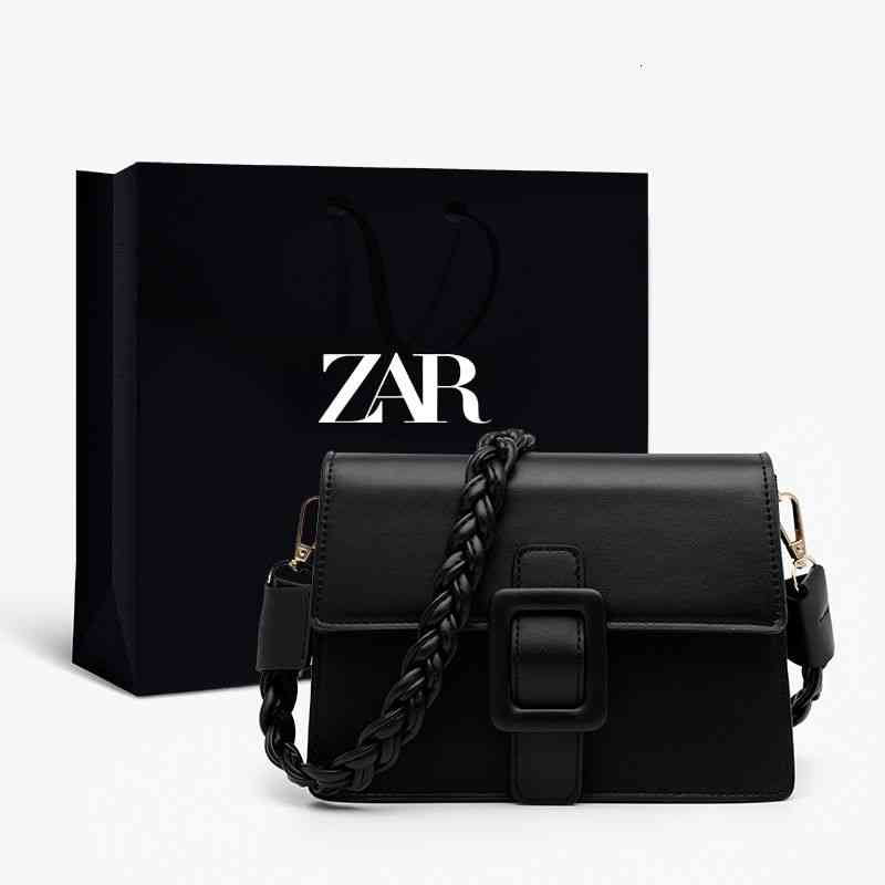 

Brand Design Luxury Handbags Women Solid Color Crossbody s Large Capacity Black Tote Bag Two Shoulder Straps