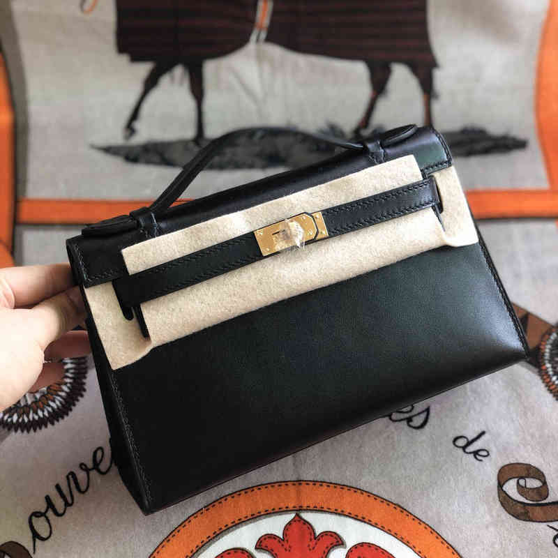 

Herme Handbags High sense milkshake white h home pure handmade generation Kellies Mini swift leather 2021 new summer wm