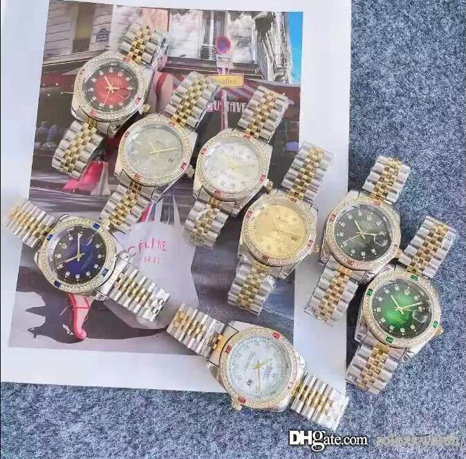 

rolexwatch relogio masculino men women Rolex watches Luxury dress designer fashion Black Calendar gold Bracelet Folding Clasp Master quartz watch