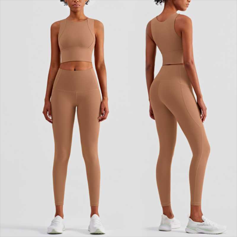 

Yoga Outfit Women Sports Set Sexy Push Up Gym Bras High Waist Leggings Female Breathable Running SuitYoga, Navy-blue