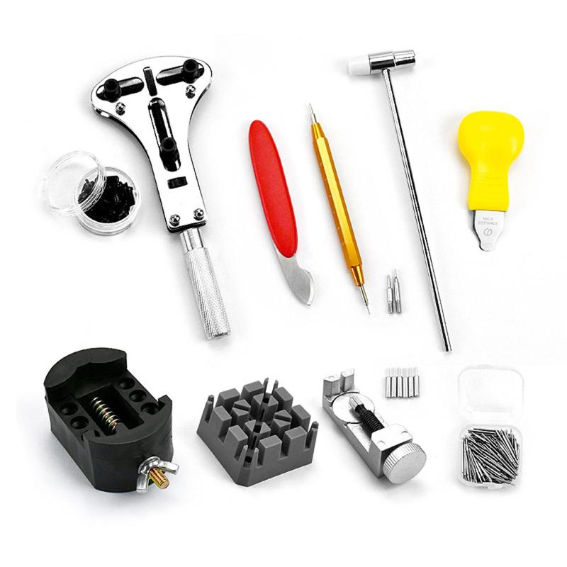 

Repair Tools & Kits 151Pcs Watch Tool Kit Strap Link Removal Opener Back Remover For Battery Replacement Replace LoverRepair