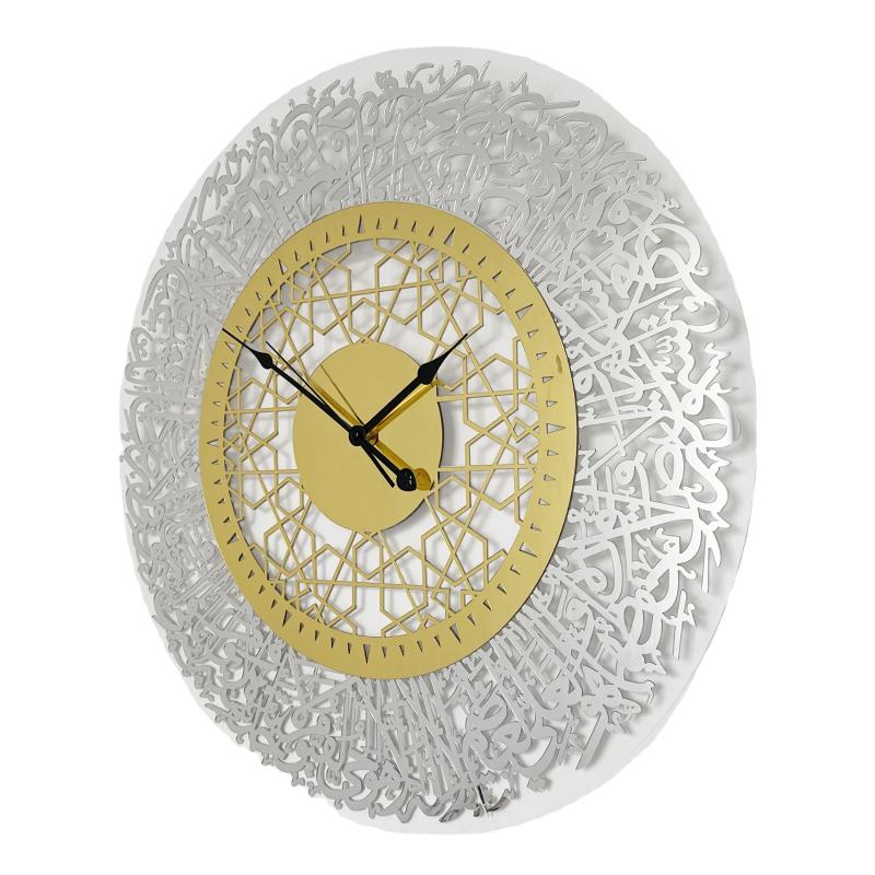 

Wall Clocks Creative Acrylic Mirror Clock Modern Luxury Large Home Decor Gold Silent Watches Living Room Decoration Gift