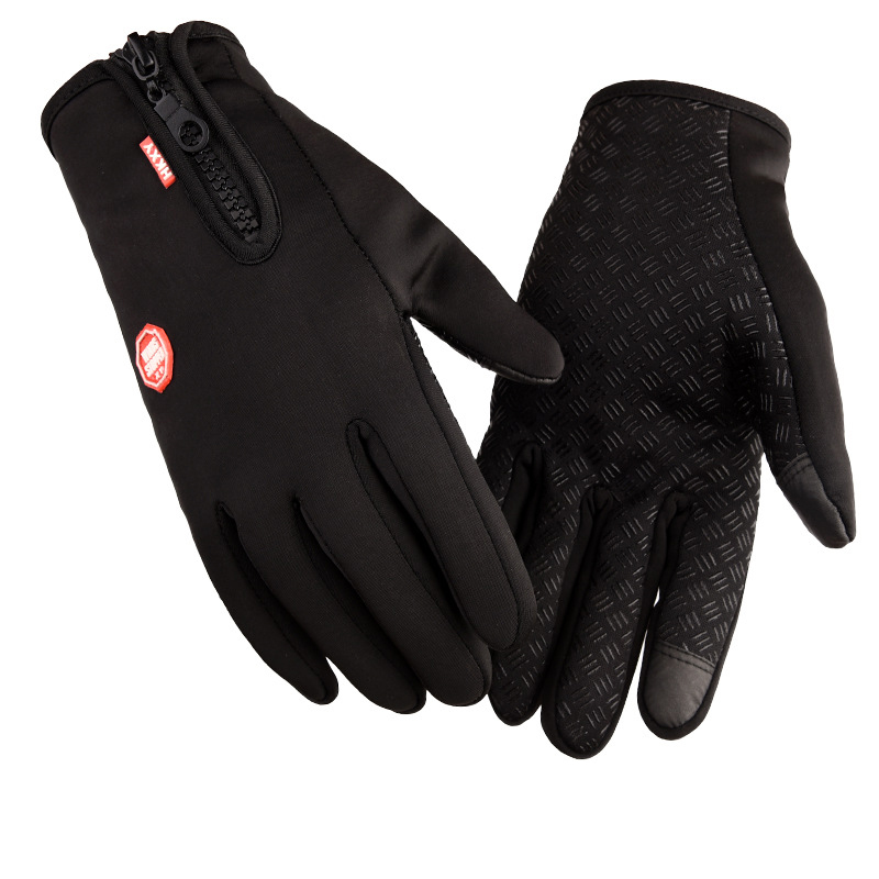 Gants de moto à écran tactile pour hommes et femmes, pour course à pied, Fitness, doigt complet, cyclisme, sport