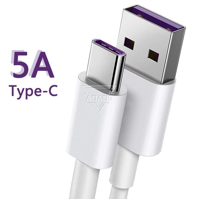 

5A Super Fast Charging cables USB type-c mobile phone data cable TPE for Android Samsung, Mixed color(pls leave message)