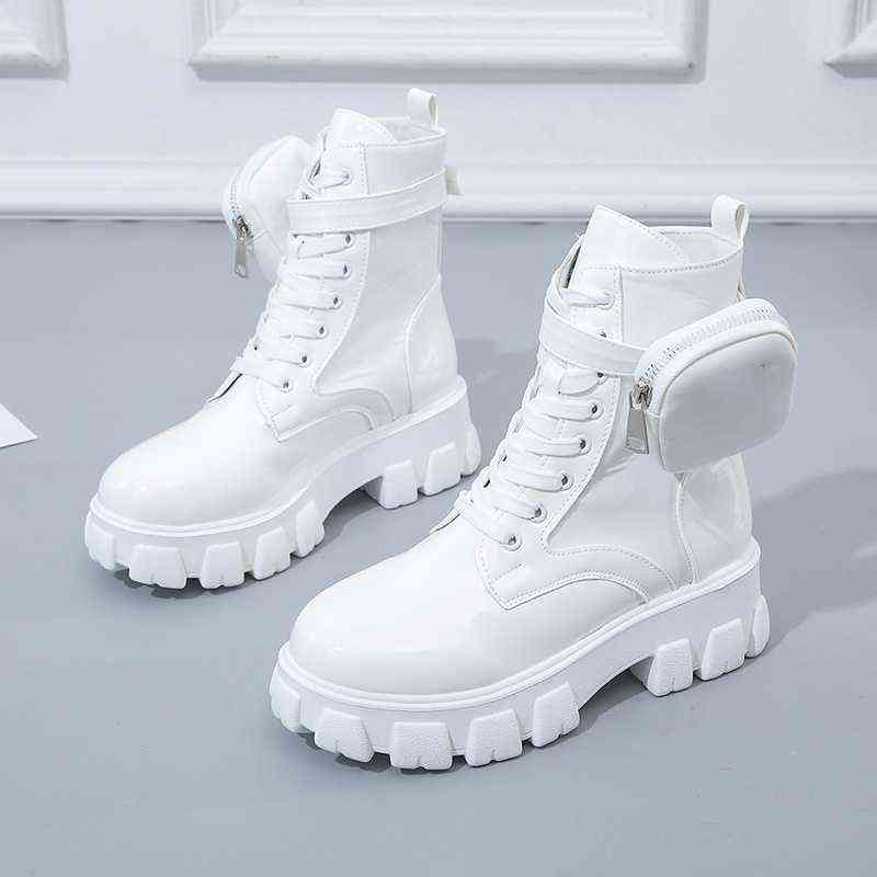 

Boots New Botas Women Motorcycle Ankle Wigs Female Lace Up Platforms Spring Black Leather Oxford Shoes Woman 220805, Beige