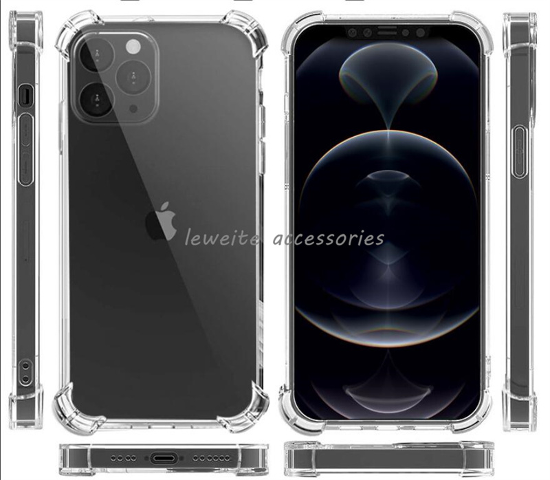 

Soft TPU Transparent Clear Phone Case Protect Cover Shockproof Cases For iPhone 13 11 12 pro max 7 8 X XS