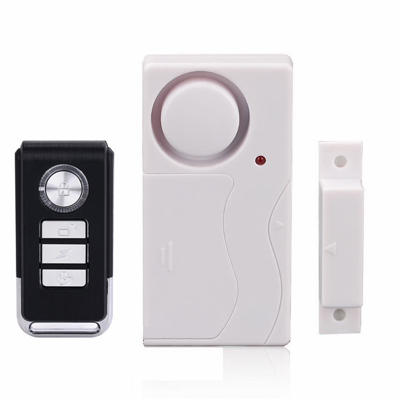 

Alarm Systems Wireless Remote Control Door Windows Magnet Alarms Doors Sensor/Siren Burglar Security Home