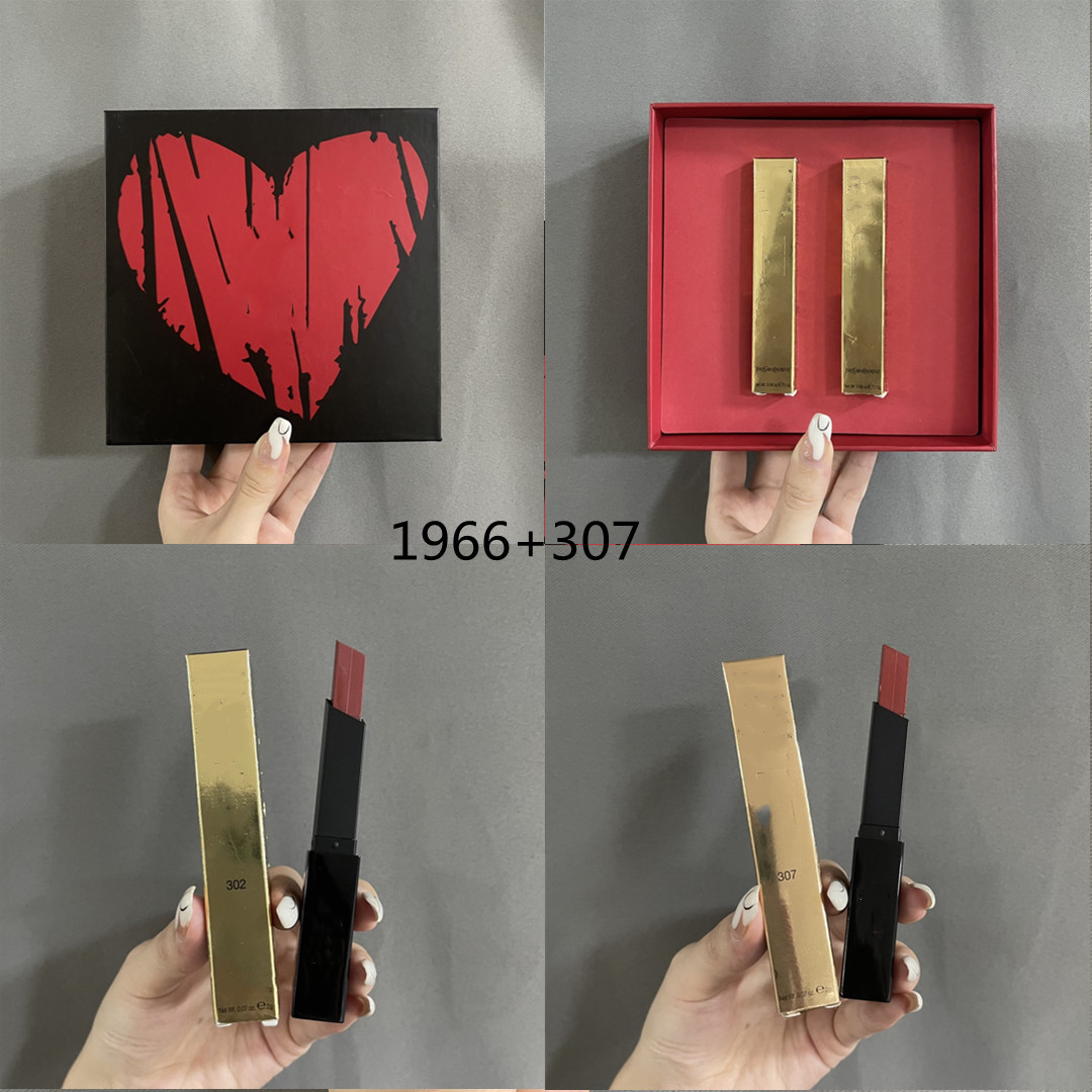 

EPACK Rouge Pur Couture Leather Matte Waterproof Lipstick Longlasting Lips Makeup 21# 1966# 302# 307#, Customize