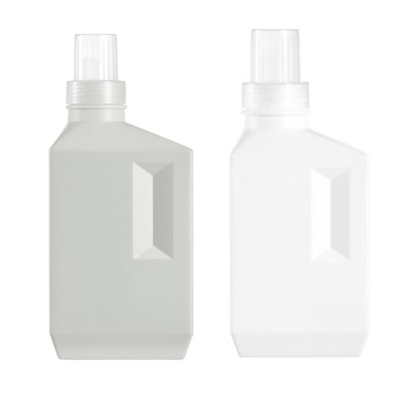 

Storage Bottles & Jars Refillable Lotion Dispenser Large Capacity Empty Dispensing Bottle 600/1000ml Laundry Softener Soap Organizer