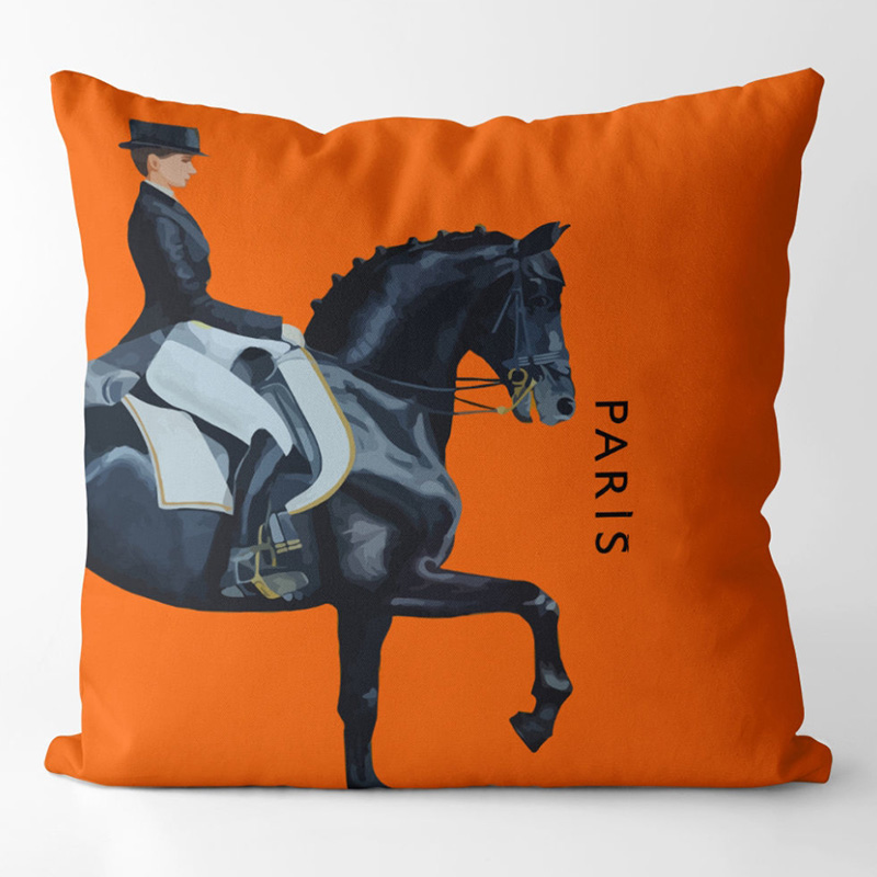 

Home Decorative Pillow Luxury Designer Cushion With Letters Pillowcase With Inner Sofa Throw Cushions Decor Textiles Cotton Square Pillows