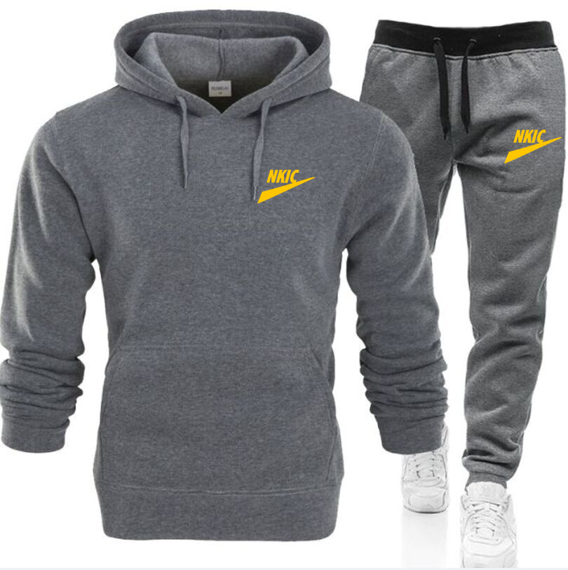 

Winter Hoodie Tracksuit Sets Men Fashion Fleece Red Hoodies Black Brand Pants Casual Jogger Suit Sweatshirt Woman Pullover S-3XL
