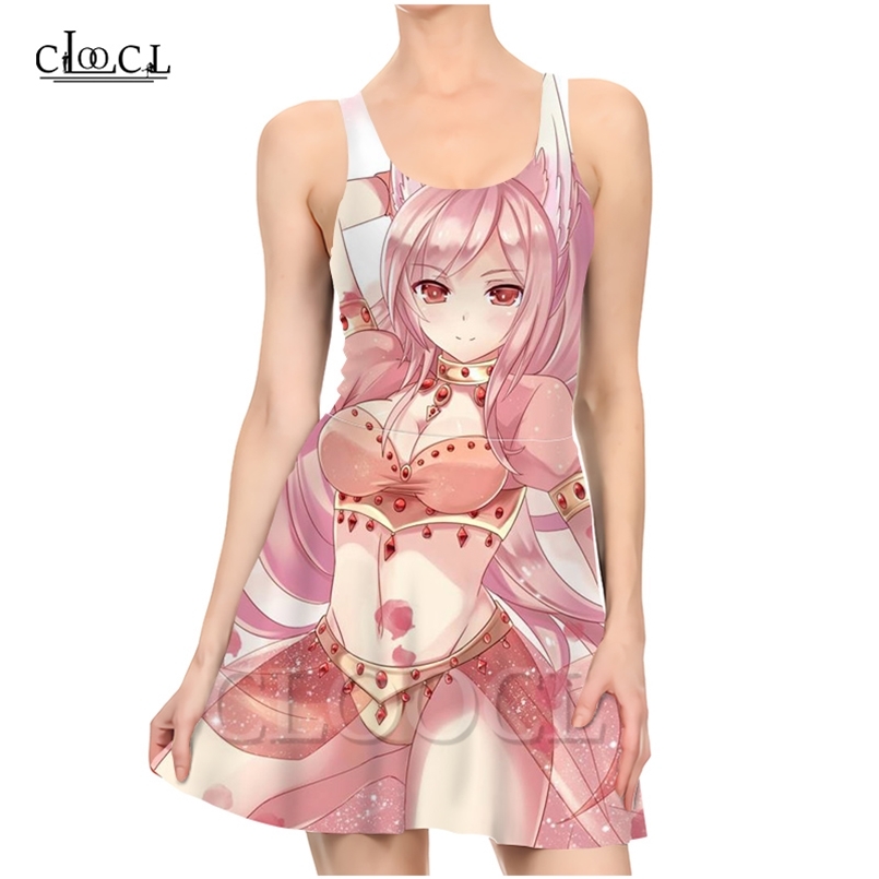 

Japanese Anime Honkai Impact 3rd Ladies Dress Fashion 3D Print Colorful Dresses Sexy Women Slim Dress Beach Summer 220617, Dress women
