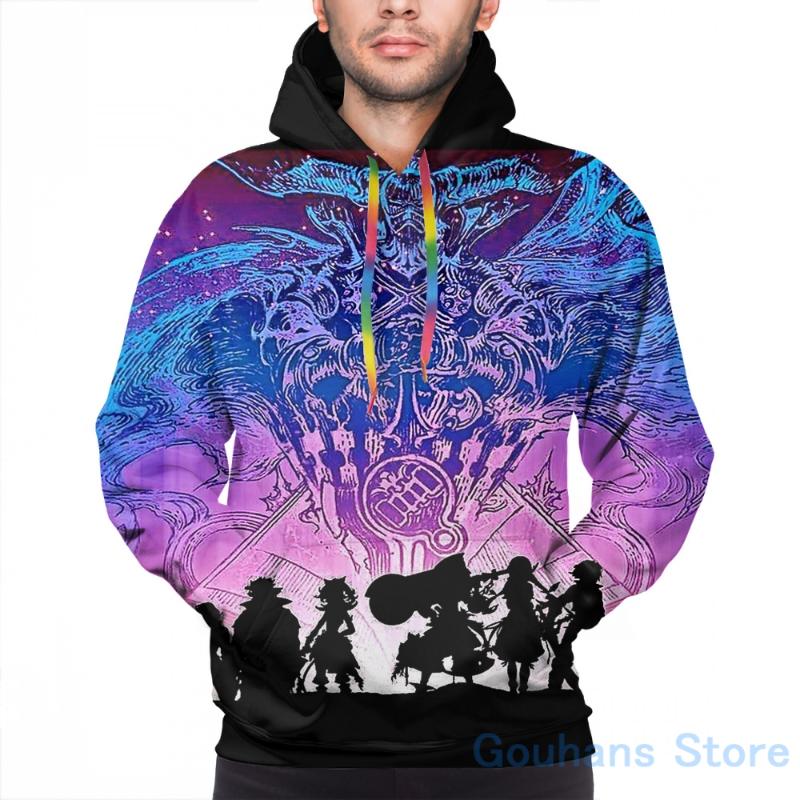 

Men' Hoodies & Sweatshirts Mens Sweatshirt For Women Funny Final Fantasy Ivalice Print Casual Hoodie StreatwearMen