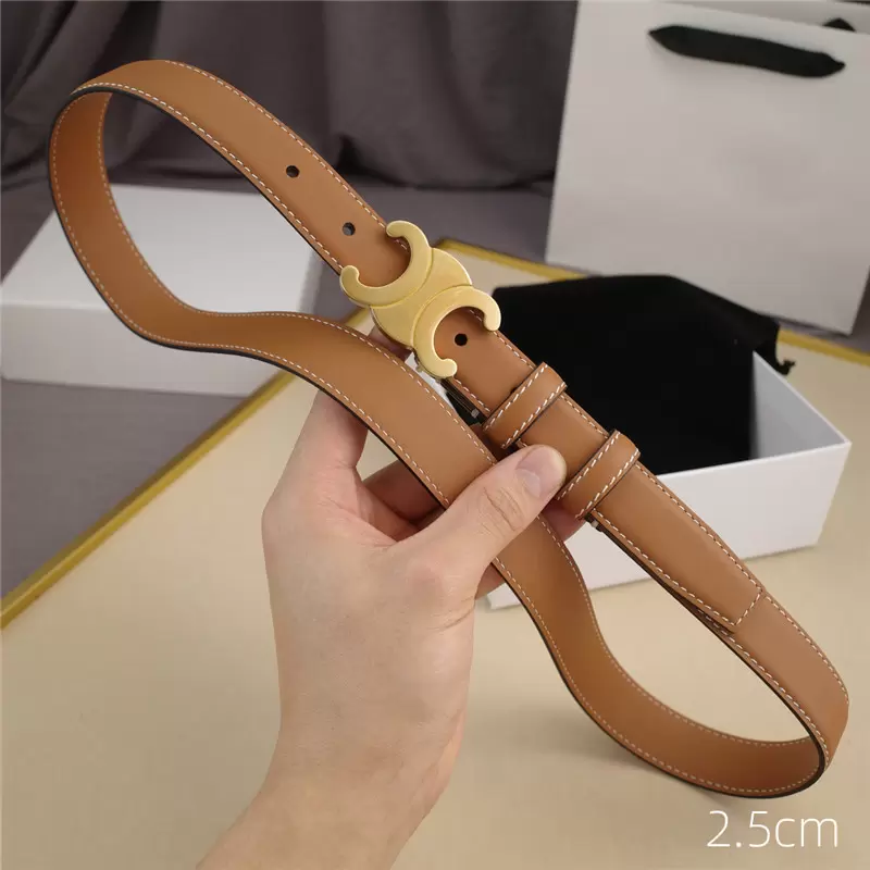 

Fashion Designer Belts For Mens Women Casual Smooth Buckle Genuine Leather Belt Cowskin Waistband Womens Gold Ladies Ceinture Girdle good, Width 2.5cm