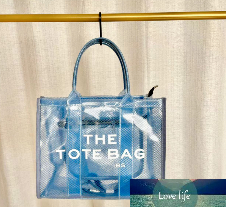 

Fashion Transparent Handbag Versatile Large Capacity Trendy Laser PVC Gel Bag Shoulder Korean Tote Bags, As pic