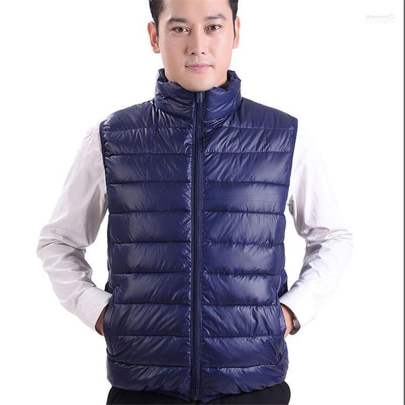 

Mens Vest Plus Size Warm Sleeveless Jacket Winter Men Waistcoat Coat Down1 Stra22, Doudoune sans manche