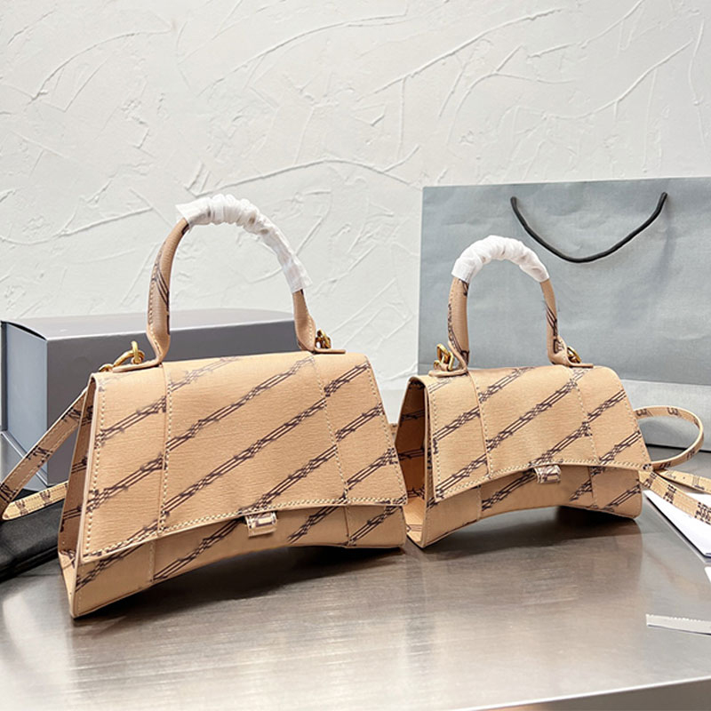 Old flower Totes Bag Women Handbags Purses Cowhide Genuine Leather Shoulder Bags High-Quality Curved Bottom Wallet Fashion Hardware Letters Rivet