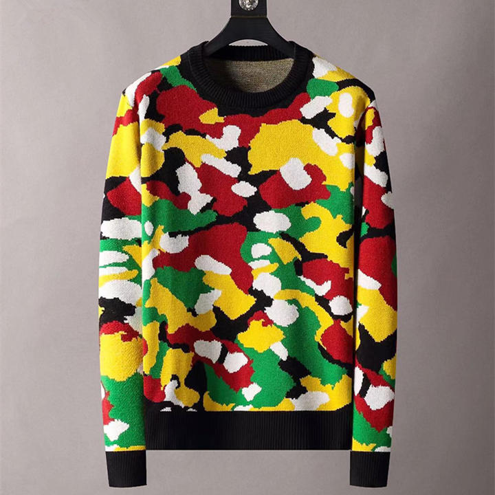 

Unisex Knitwear Autumn Winter Hoodies Women Sweater Sweatshirt Jumper Men Tops Casual Hip Hop Pullover Clothing Wear O Neck Multicolour, Yellow