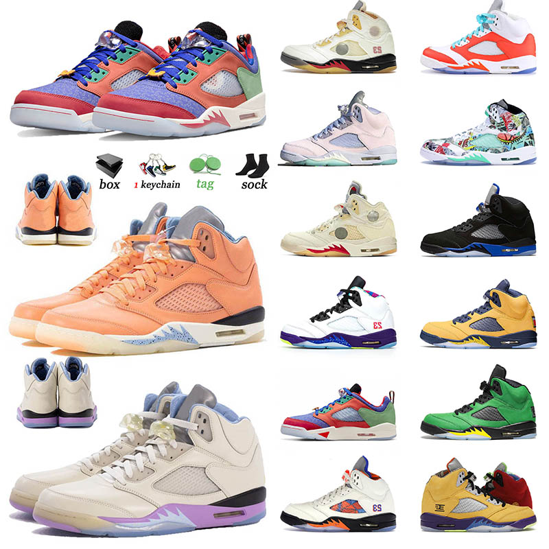 

With Box Jumpman Basketball Shoes 5s Green Bean Doernbecher Racer Blue Concord Bluebird Ice Blue Trophy Room Oreo Jorda Womens Sneakers Mens Trainers Size 40-47, C33 40-47