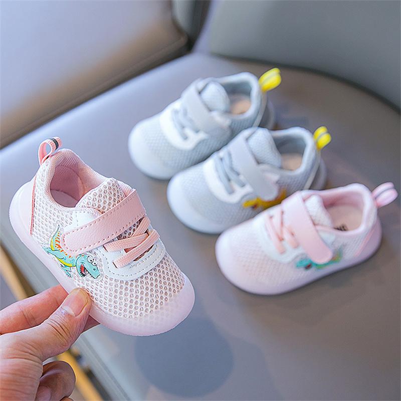 

Athletic & Outdoor Children's Shoes 2022 Autumn Sports Korean Fashion Girls' Single Boys' Walking Tennis SneakersAthletic