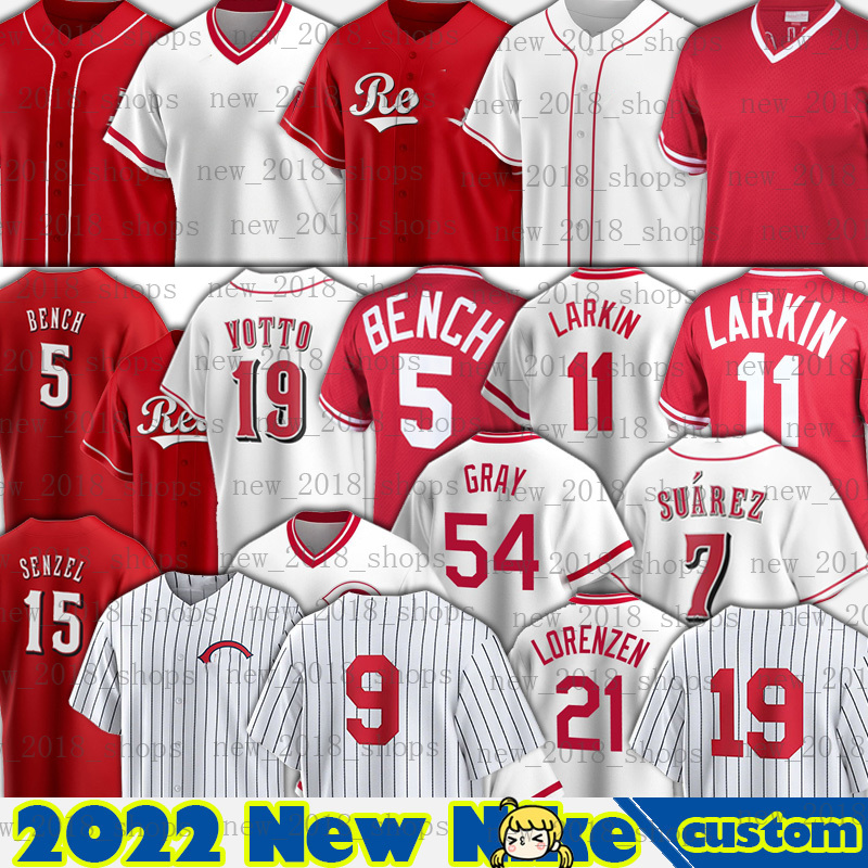 

Cincinnati Jersey 19 Joey Votto Jerseys Donovan Solano Johnny Bench Barry Larkin Baseball Noe Ramirez Eugenio Suarez Shogo Akiyama Jonathan India Kyle Farmer, Custom cool base men jersey