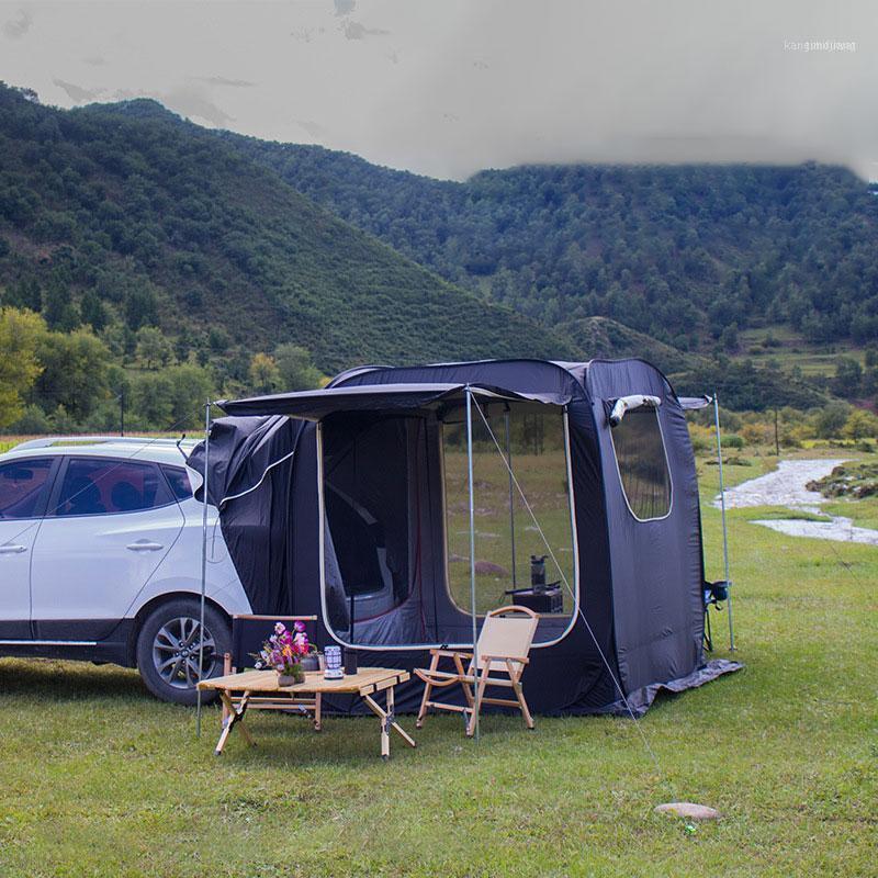 Tents And Shelters Portable Equipment Universal SUV Family Tent Outdoor Car Rear Roof Tail Yanshen Camping Multifunctional Awning Self-image-760204878