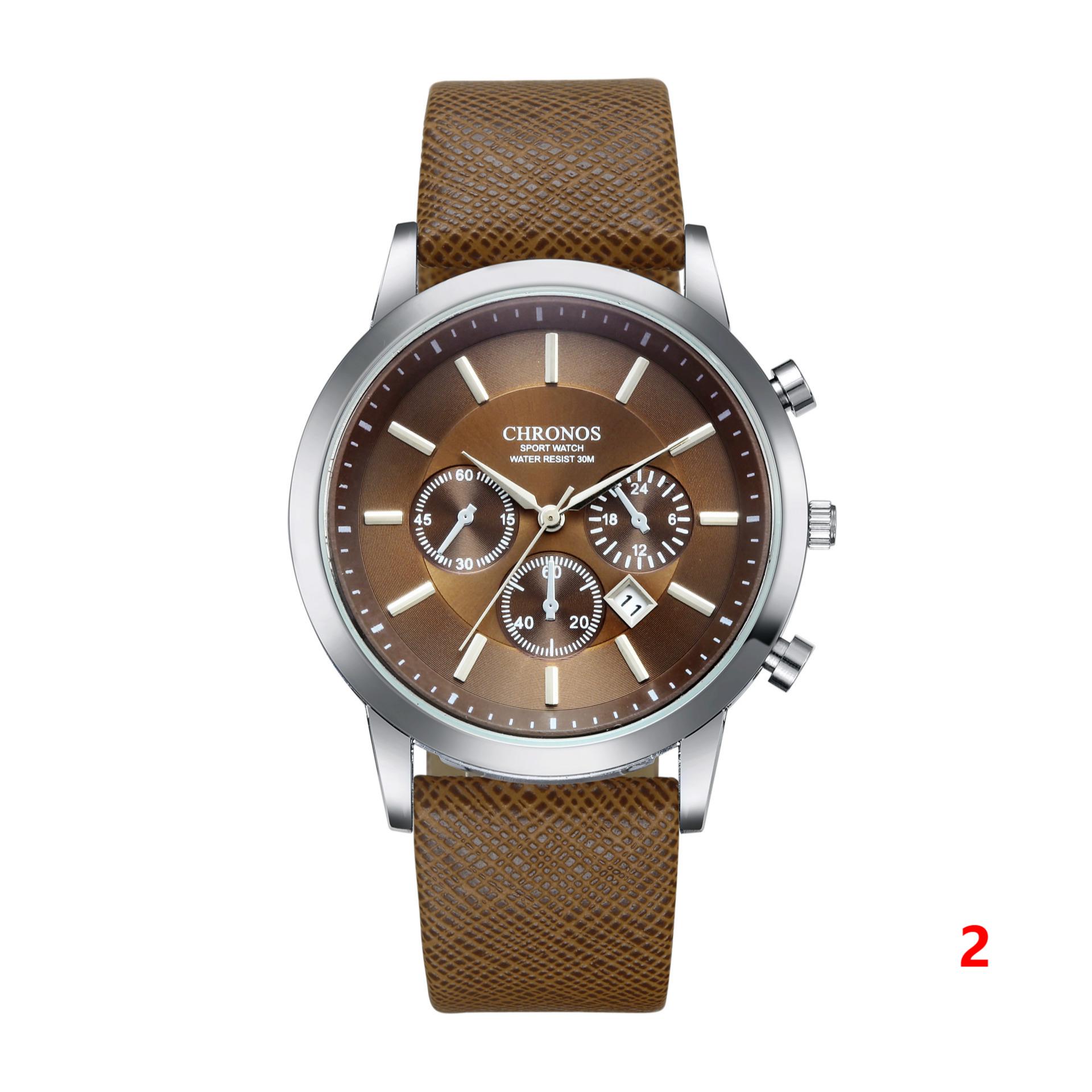 

cwp LUXURY watch mens top brand HOLUNS genuine 50m waterproof leather Men Business Casual Fashion Quartz Watches montre homme/007 BRW Q4, C3