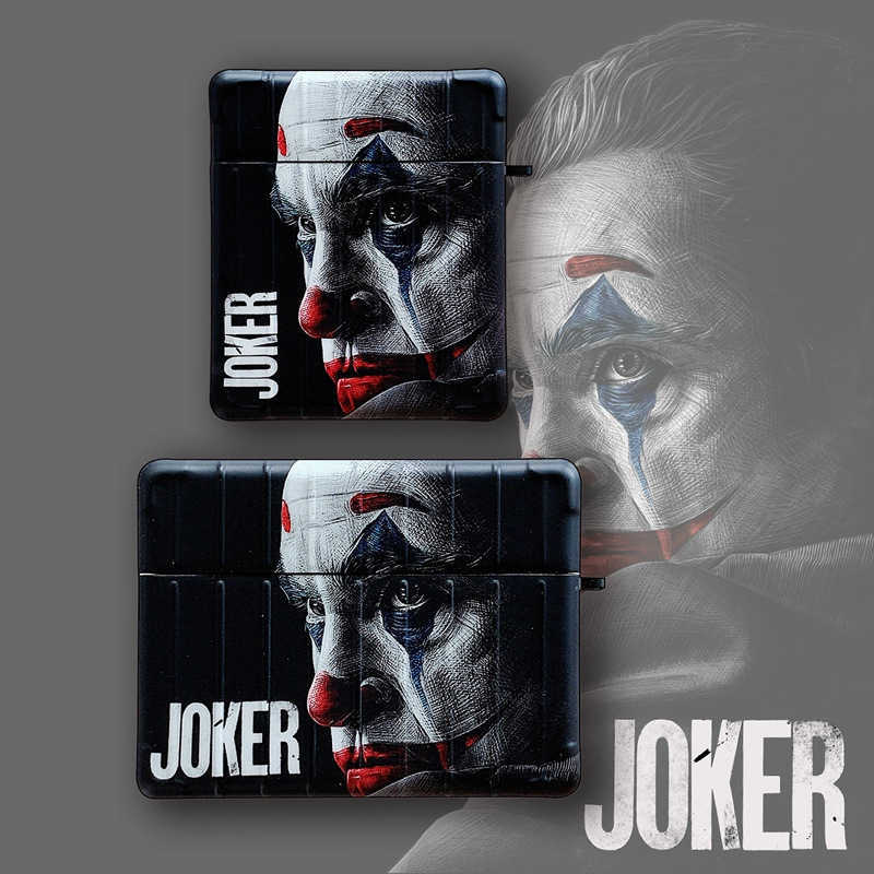 Joker 2019 AirPods 1 2 3 PRO Coque Case Coque iPhone Bluetooth Edrombs Accessoires Airpod Case Air Pods Case