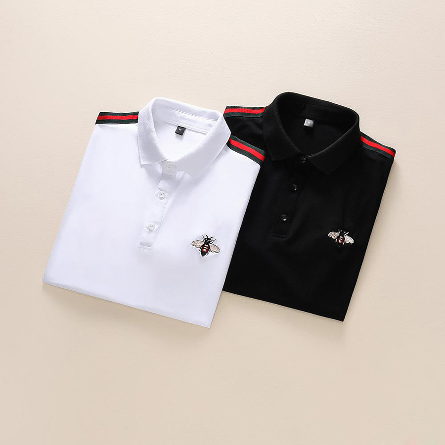 2022 Polos de créateurs pour hommes T-shirts de mode pour hommes Polos d'été pour hommes brodés High Street Tendance Tops T-shirts M-3XL