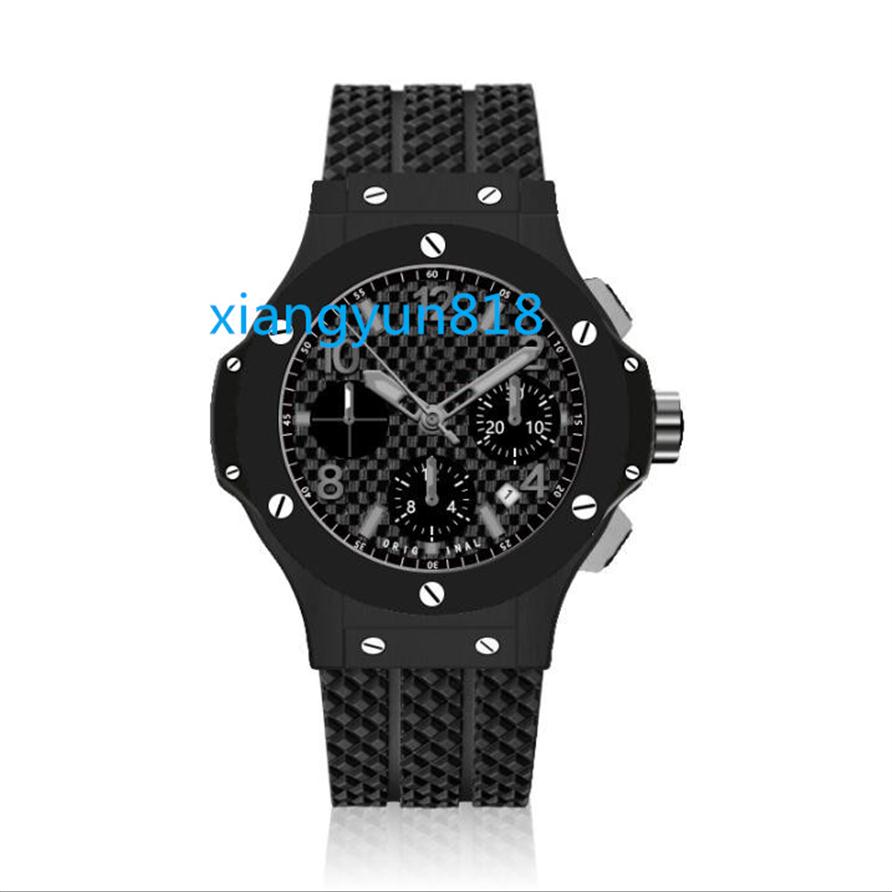 

Men's Automatic Mechanical heuer Watch Luxury Gray Bezel Black Grid Calendar RQUIN Brand BIG tag Strap BANG 12 Classic Fusion221R, Customize