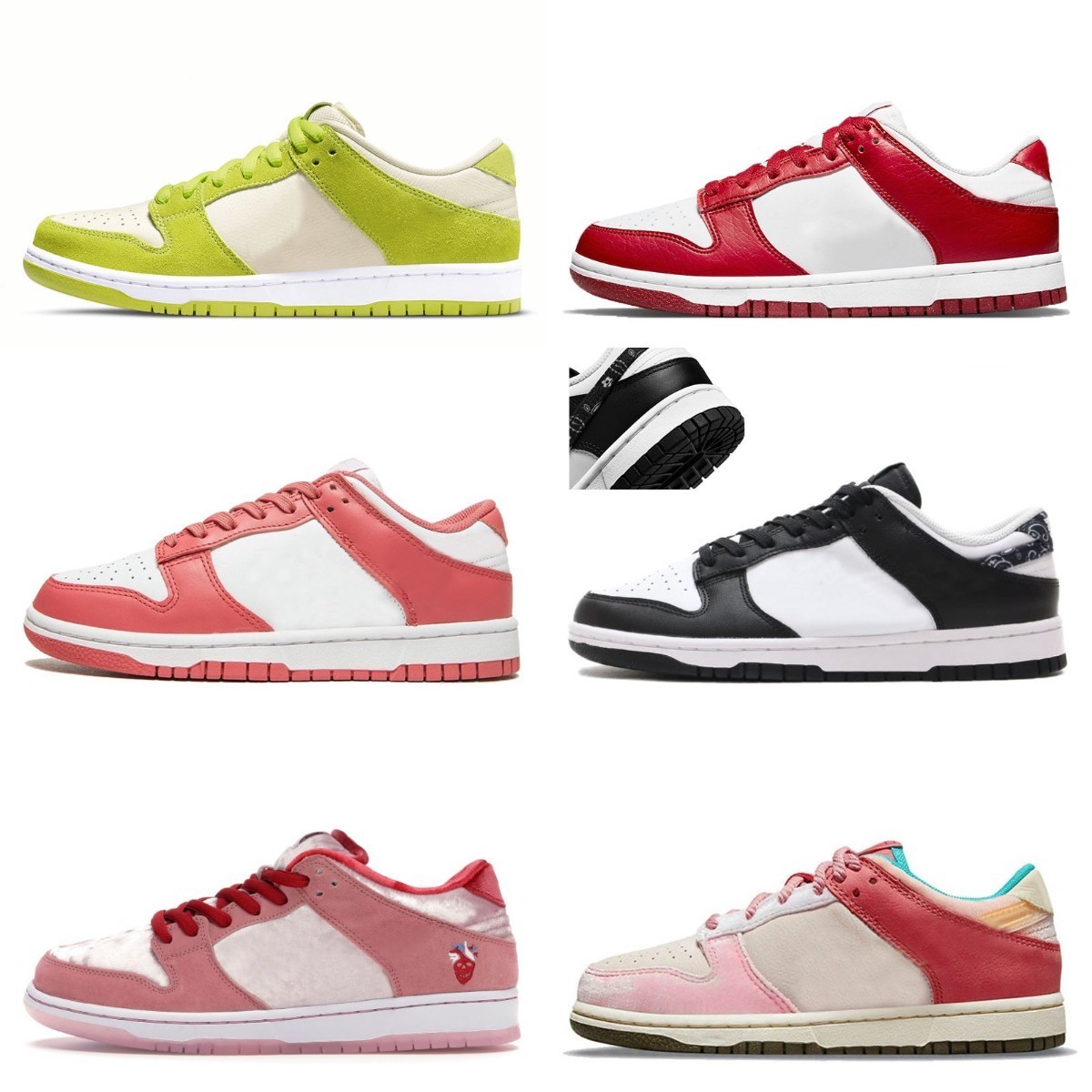 

High Quality Running Shoes Mens Women Club 58 Gulf Black White UNC Photon Dust Team Green Sean Cliver Parra Sail Court Purple Designer Chicago Trainers Sneakers O154, Please contact us