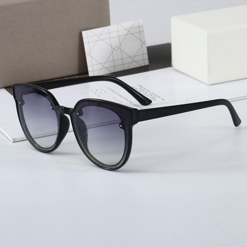 

Sunglasses Gradient Color Cat Eye Women Fashion Designer Round Glasses Ladies Driving Polarized Eyewear UV400 Anti-UVSunglasses