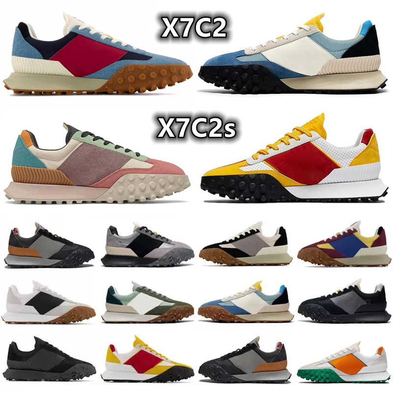 

XC72 Men Women Casual Shoes Sneakers Triple Castlerock Black Cream White Gum Moonbeam Pack Storm Blue Wheat Field Multi-Color Spruce Mens Trainers Sports Sneaker, Pay for box