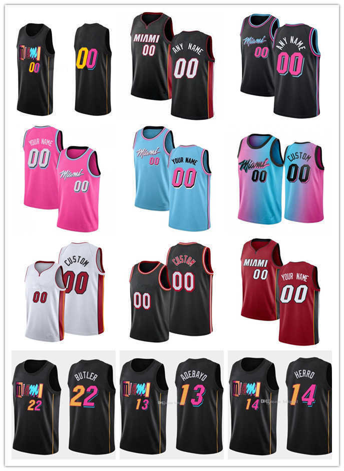 

75th Custom Mens Womens Youth Miami''Heat''2 Gabe Vincent 77 Omer Yurtseven 16 Caleb Martin Dwyane 3 Wade Basketball Jerseys, Color