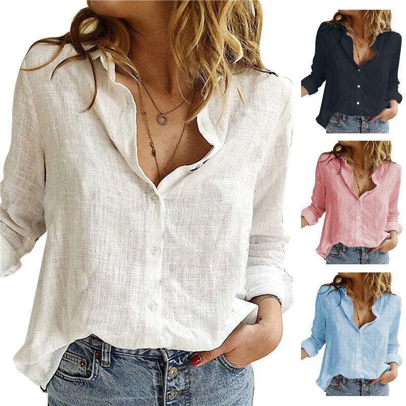 

Women' Blouses & Shirts Casual Long Sleeve Birds Print Loose Women Cotton And Linen 2022 Female Vintage Streetwear Plus Size Tops Blusa, 1yellow