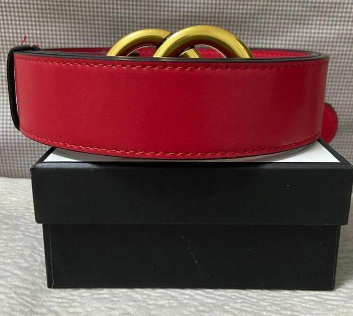 2022 Men Designers Belts Fashion Classic Luxury Casual Letter Smooth Backle Womens Mens Coueurs Largeur de ceinture de 3,8 cm avec boîte orange