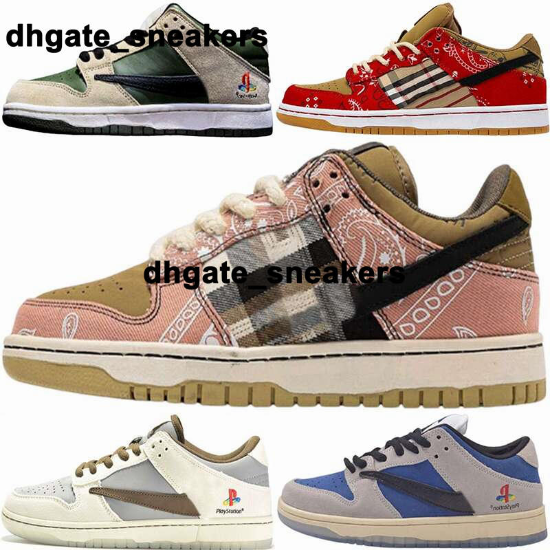 

Women Playstation SB Dunks Low Shoes Size 12 Sneakers Mens Dunksb Chaussures Eur 46 Casual Platform Trainers Us 12 Zapatillas Cactus Jack US12 Runnings Travis Scotts