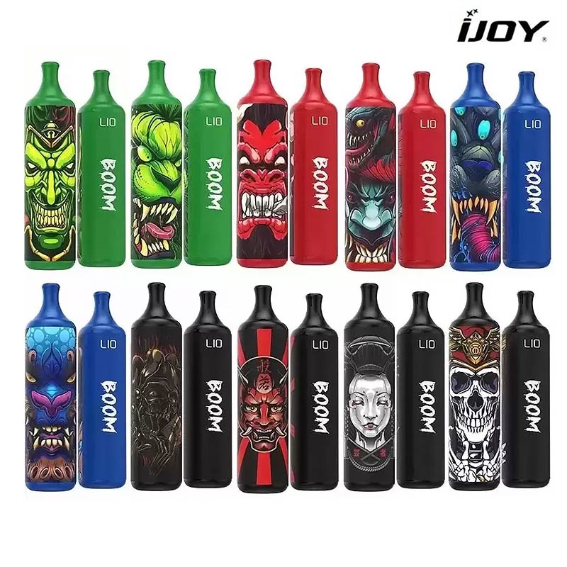 

IJOY LIO Boom 3500puffs Disposable E cigarette vape 10ml Pre-Filled 5%nic 1400mAh Battery pods vapes pen starter kit pod puff wholesale vs elf 1500 5000 RandM R&M10K