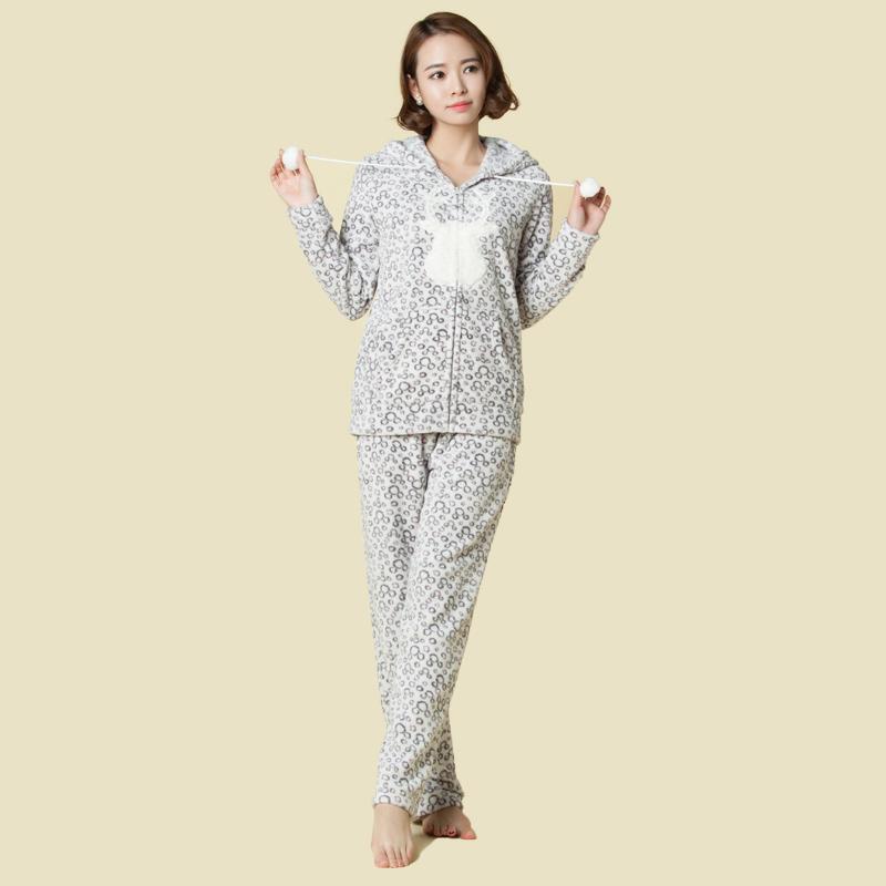 

Women's Tracksuits Women Girls Casual Tracksuit Coral Fleece Hoodie Jacket And Sweatpant 2 Pieces Track Sweat Suit Set For Family