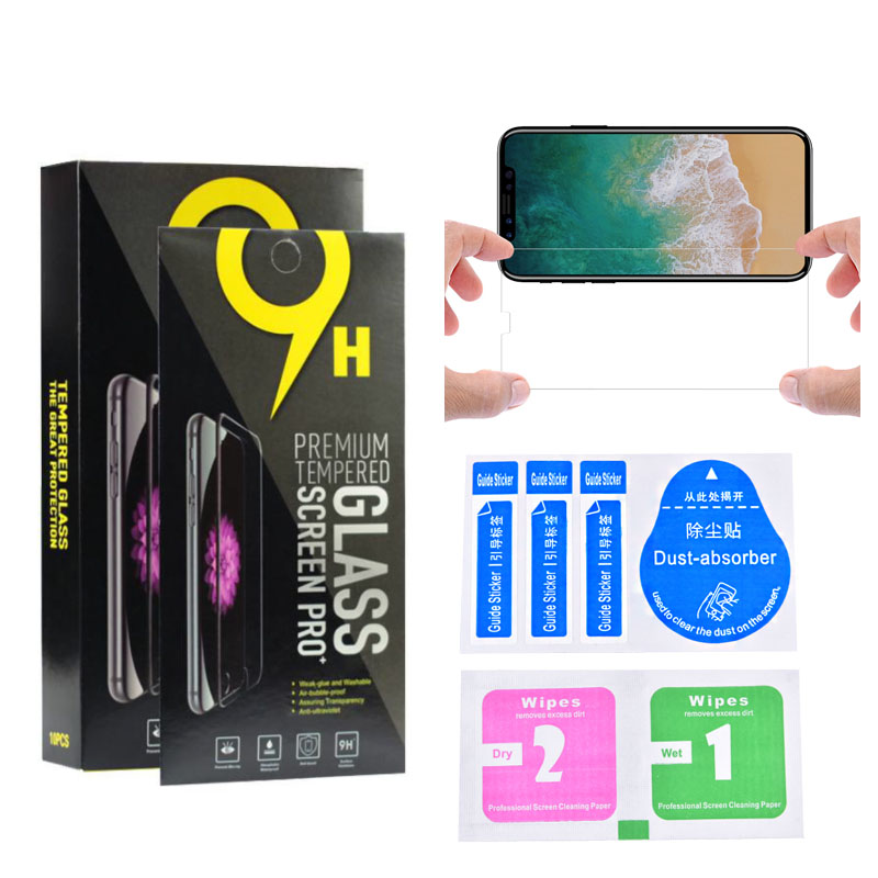 

Screen Protector For Iphone 13 12 Mini 11 Pro X XR XS MAX SE Tempered Glass Clear LG Stylo 4 Samsung Galaxy S10E