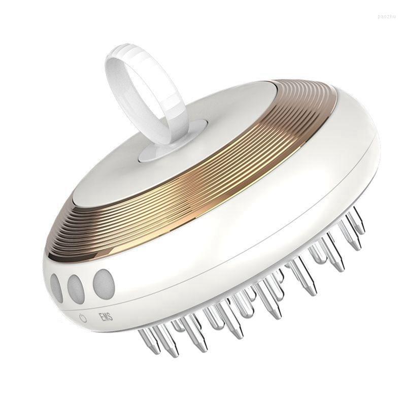 

Electric Massagers Head Massager Comb Hair Growth EMS Micro-Current Vibration Massage For Scalp Care Loss StressElectric