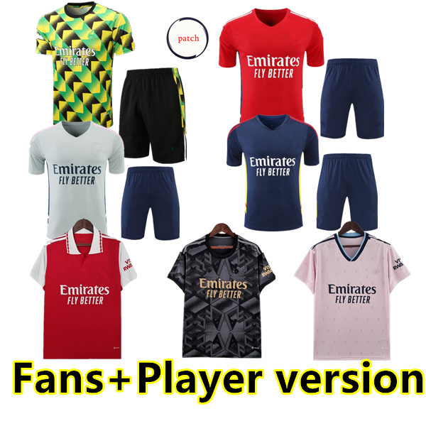 

S-4XL 22 23 Arsen soccer jersey gunners ODEGAARD THOMAS PEPE SAKA training wear TIERNEY HENRY WILLIAN SMITH ROWE fans player version football shirt uniform, 22/23 3rd player