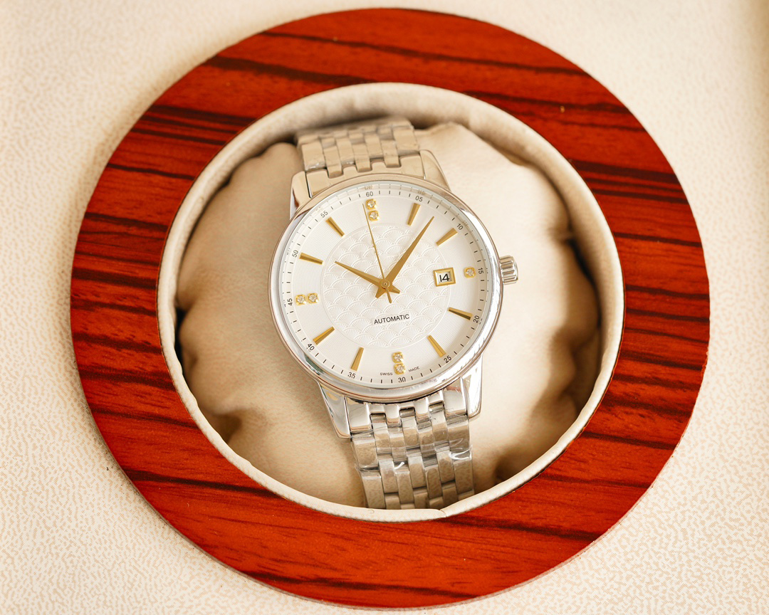 

ogstuff designer O mens watch automatic mechanical movement top 316 stainless steel case strap mineral super mirror 42mm with box, Om 4