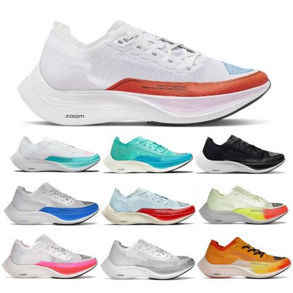 

Vaporfly Next 2 Trainer Running Shoes For Men Women Sneakers Zoomx Vaporflys OG Metallic Silver Gold Aurora Green Man Women Authentic Size 36 - 46, Black