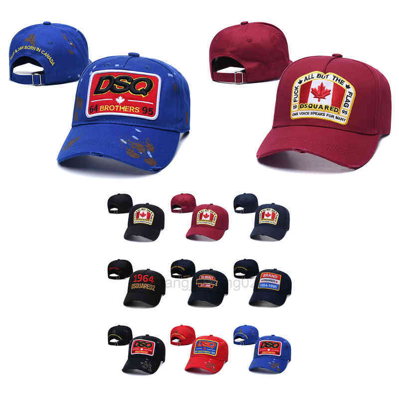 

Designer Dsq Hat Bucket Fit Trucker Baseball Straw Cowboy Old Embroidered Letter Baseball Adjustable Duck Tongue Casual Fashion Mens Womens, 1111