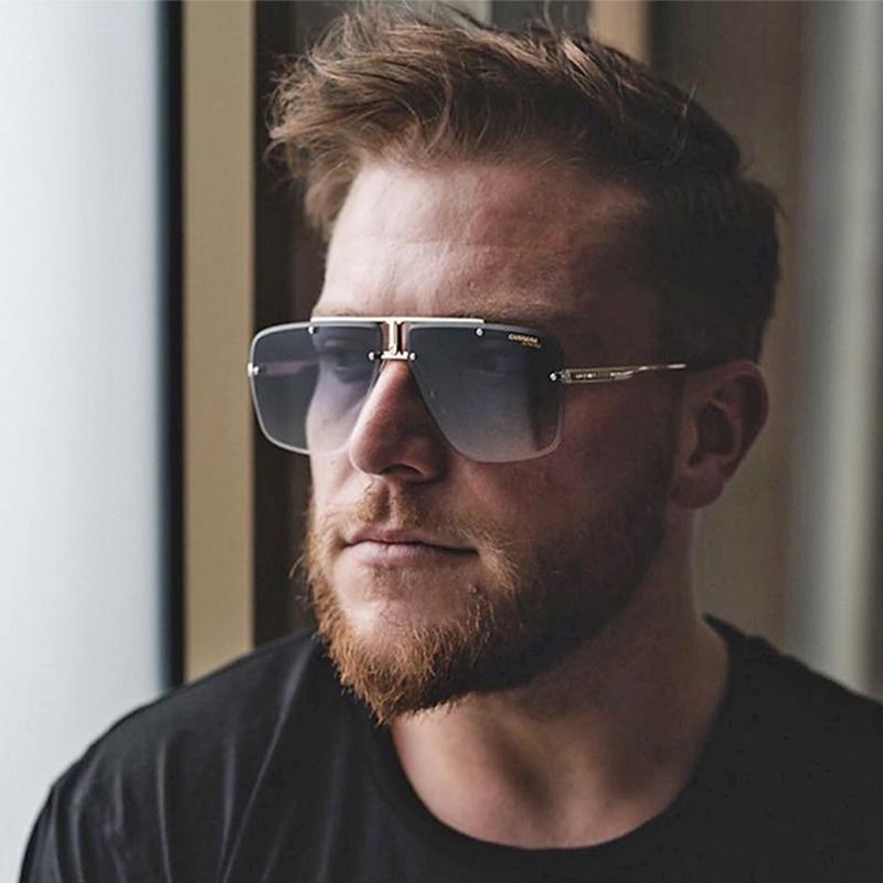 

Sunglasses Fashion Rimless Punk Women Vintage Men's Driving Shades Grandient Sun Glasses Summer Travel Oculos UV400SunglassSunglasses