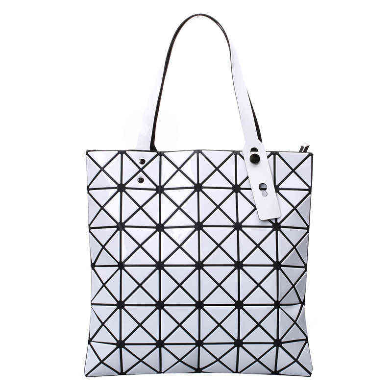 

Bag women's versatile Lingge handbag, Sky blue