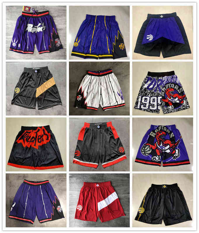 

Toronto''Raptors''men Retro Basketball Shorts pocket Size S-2XL, Color