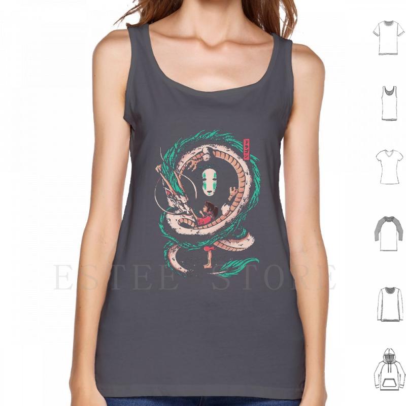 

Men' Tank Tops The Girl And Dragon Vest Sleeveless, White;black